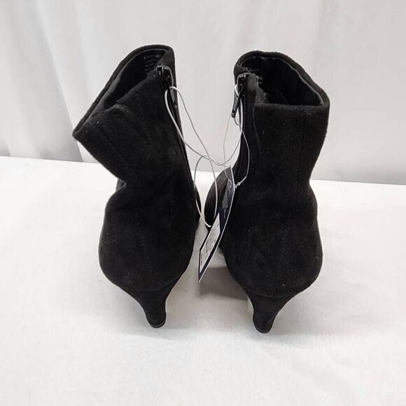 Universal Thread Women's 8 Taylor Kitten Heel Ankle Boots Memory Foam Insole - Picture 4 of 9